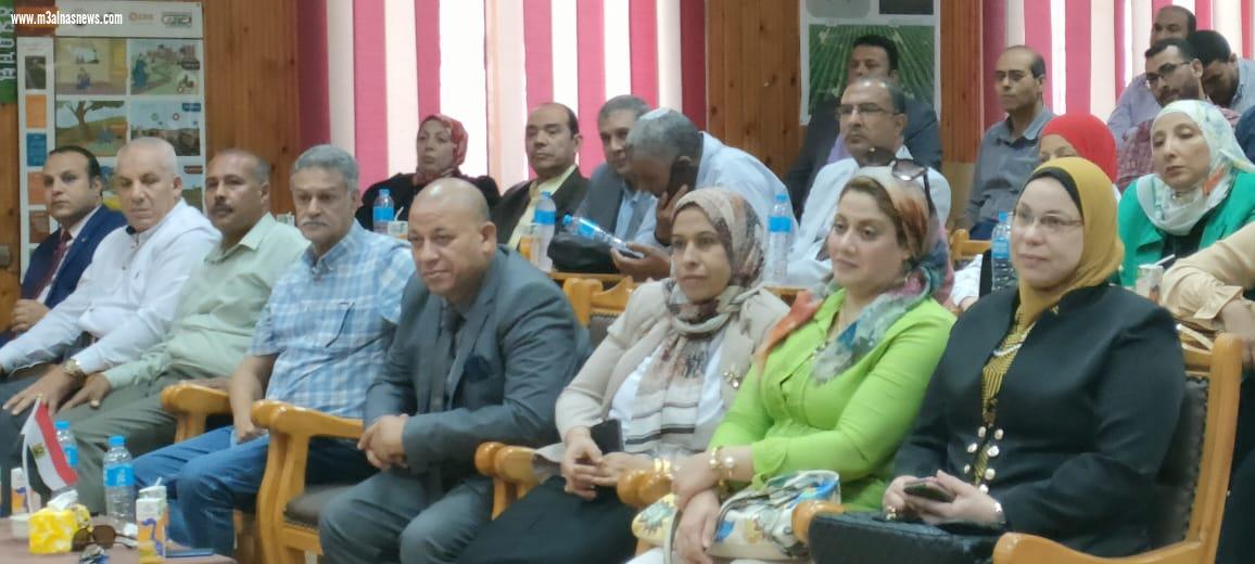 محطة البحوث الزراعية بسخا تحتفل بمرور خمسين عاما على ذكرى انتصارات أكتوبر المجيد