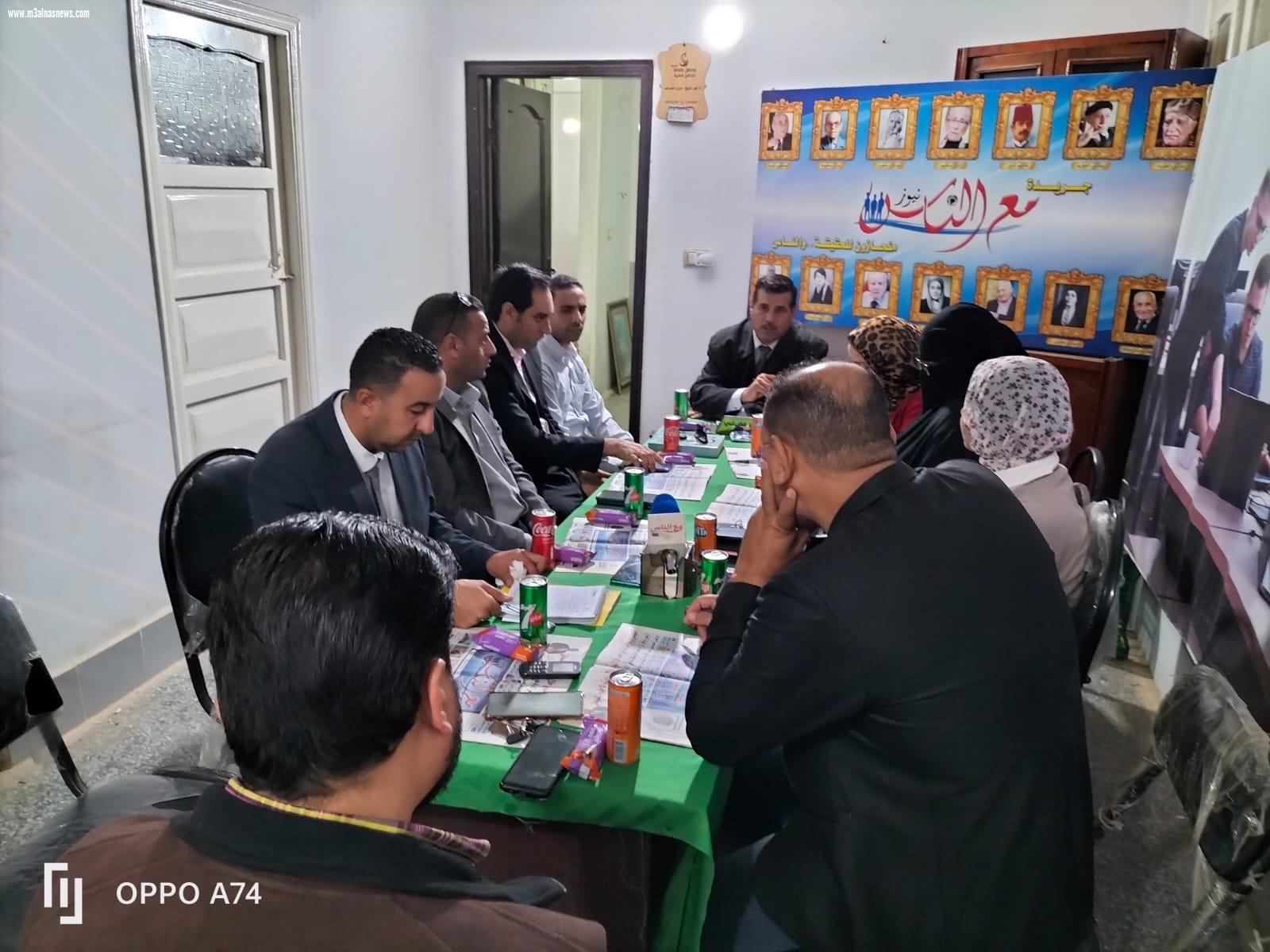 مجلس تحرير الجريدة يستعد لإصدار عدد يناير
