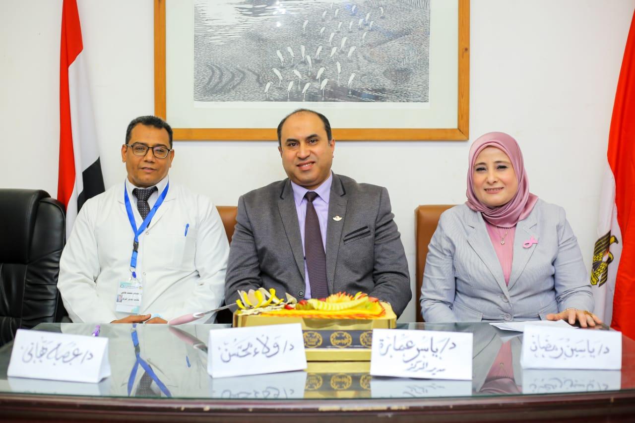 مركز أبحاث  الكبد بكفر الشيخ يكرم الامهات المثاليات 