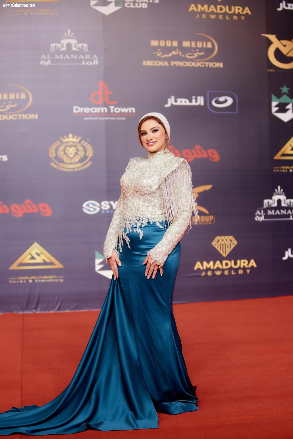 بالصور.. الإعلامية جيجي محمود تتألق في جلسة تصوير جديدة بتوقيع العالمي إسلام حشاد وإبراهيم حشاد