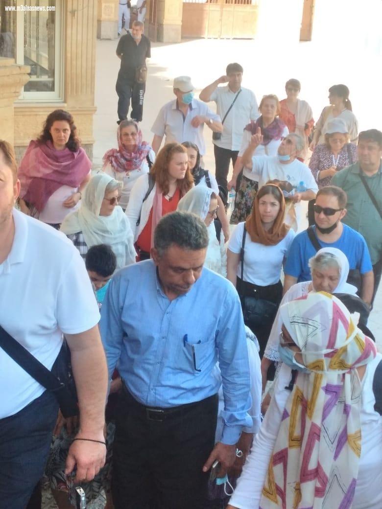 محافظة أسيوط تستقبل وفد سياحي روماني لزيارة مسار رحلة العائلة المقدسة