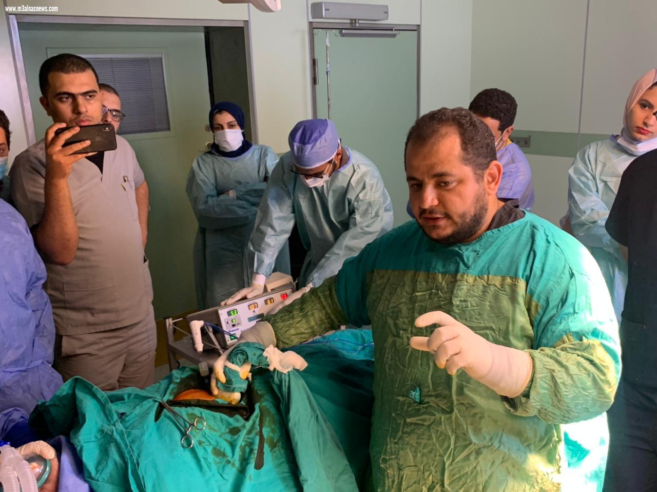 الدكتور محمود غلاب وحديث عن دور الأشعة التداخلية وأورام الكبد وأحدث وسائل علاج سرطان الكبد... صور