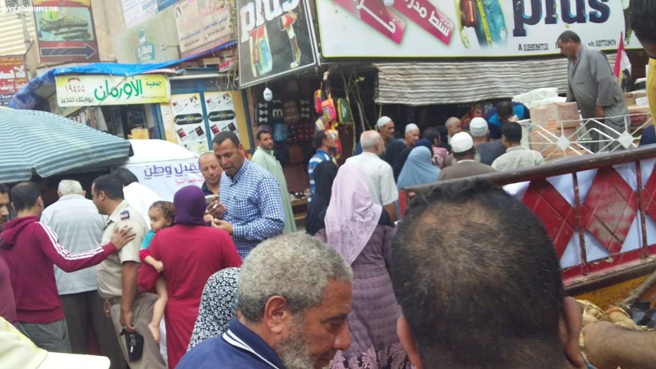 حزب مستقبل وطن بكفرالشيخ يواصل توزيع سيارات السلع المخفضة من خلال مبادرة 
