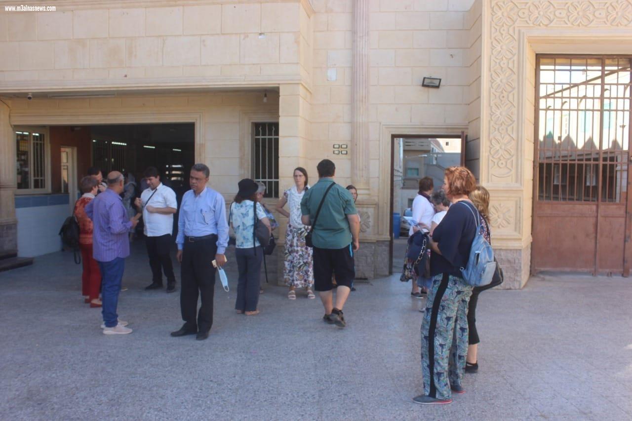 محافظة أسيوط تستقبل وفد سياحي روماني لزيارة مسار رحلة العائلة المقدسة