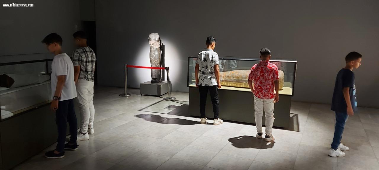 اقبالا كبيراً على متحف كفر الشيخ ومتحف الاحياء المائية للاحتفال بعيد الأضحى المبارك