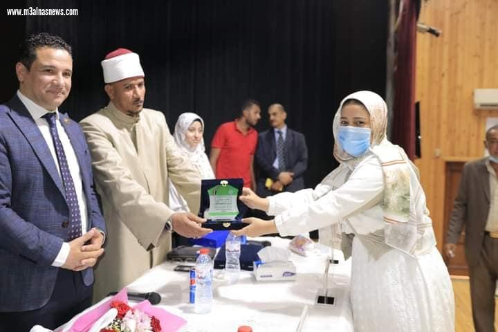 لقطات من تكريم الطلاب المتفوقين في الثانوية العامة والأزهرية لعام 2020/2021 برعاية النائب باسم حجازي