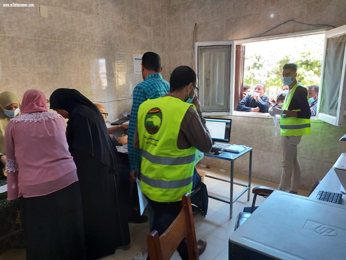 مستقبل وطن بكفرالشيخ ينظم حملة طرق الابواب للتوعية باهمية تلقى لقاح كورونا 
