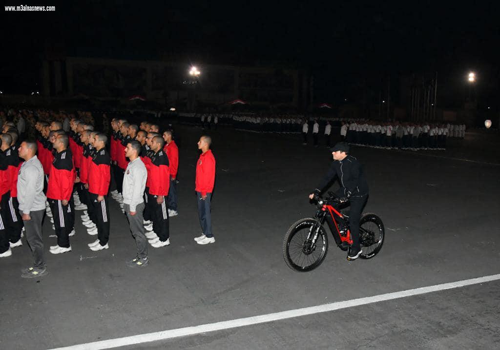 جولة تفقدية فجر اليوم لمقر الكلية الحربية