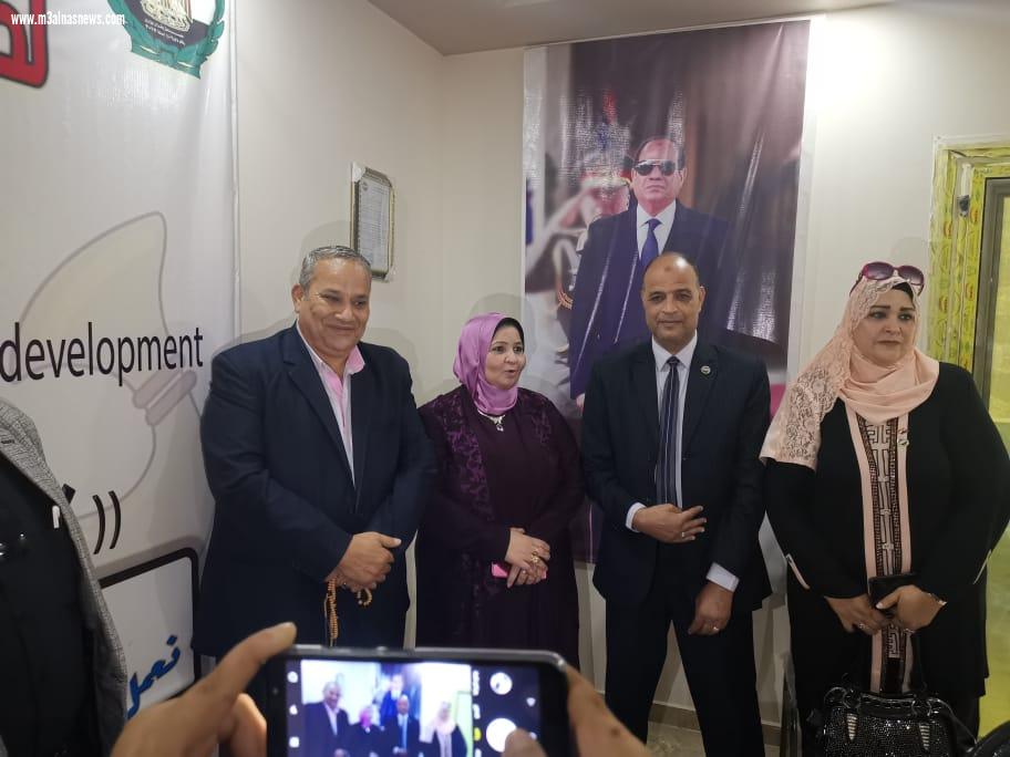 رئيس المنظمة المصرية العربية لحقوق الإنسان يلتقى أعضاء مكتب كفرالشيخ