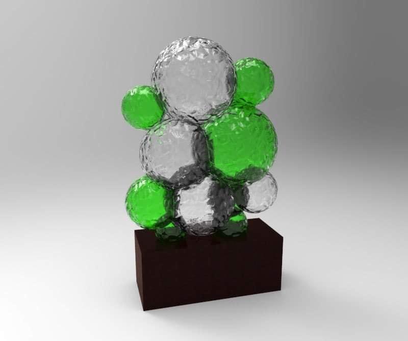 طلاب فنون تطبيقية حلوان يبدعون في تقديم مشروعات فنية بالزجاج.