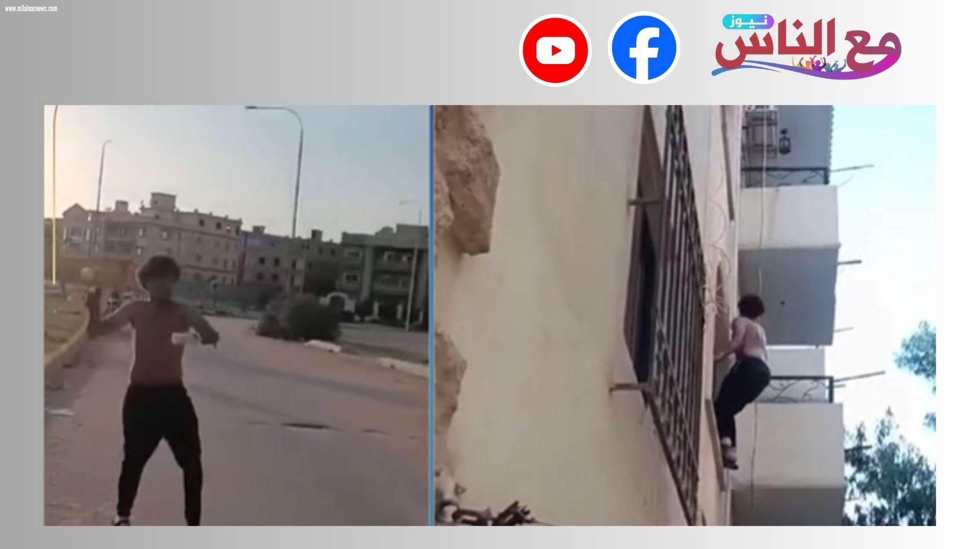 ضبط شخص تعدى على والده بالتبنى فى الجيزة