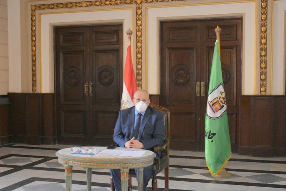 د. الخشت : تم اختيار مستشفى بجامعة القاهرة لعزل من يصاب بالكورونا من هيئة التدريس ومعاونيهم 