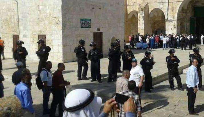 اقتحام الاقصى من قِبل غليك وعشرات المستوطنين