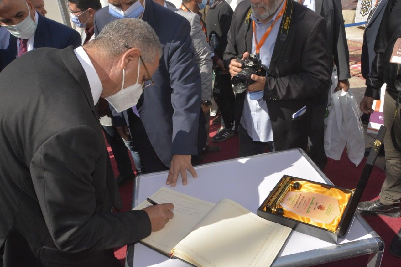 بحضور 15 ألف زائر ومشاركة 100 شركة: رئيس قطاع استصلاح الأراضى بوزارة الزراعة ونائب وزير التجارة والصناعة يفتتحان معرض أجرى إكسبو