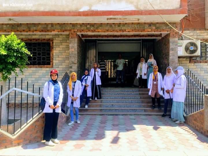 فعاليات حملة طرق الأبواب للتطعيم بلقاح كورونا ببيلا