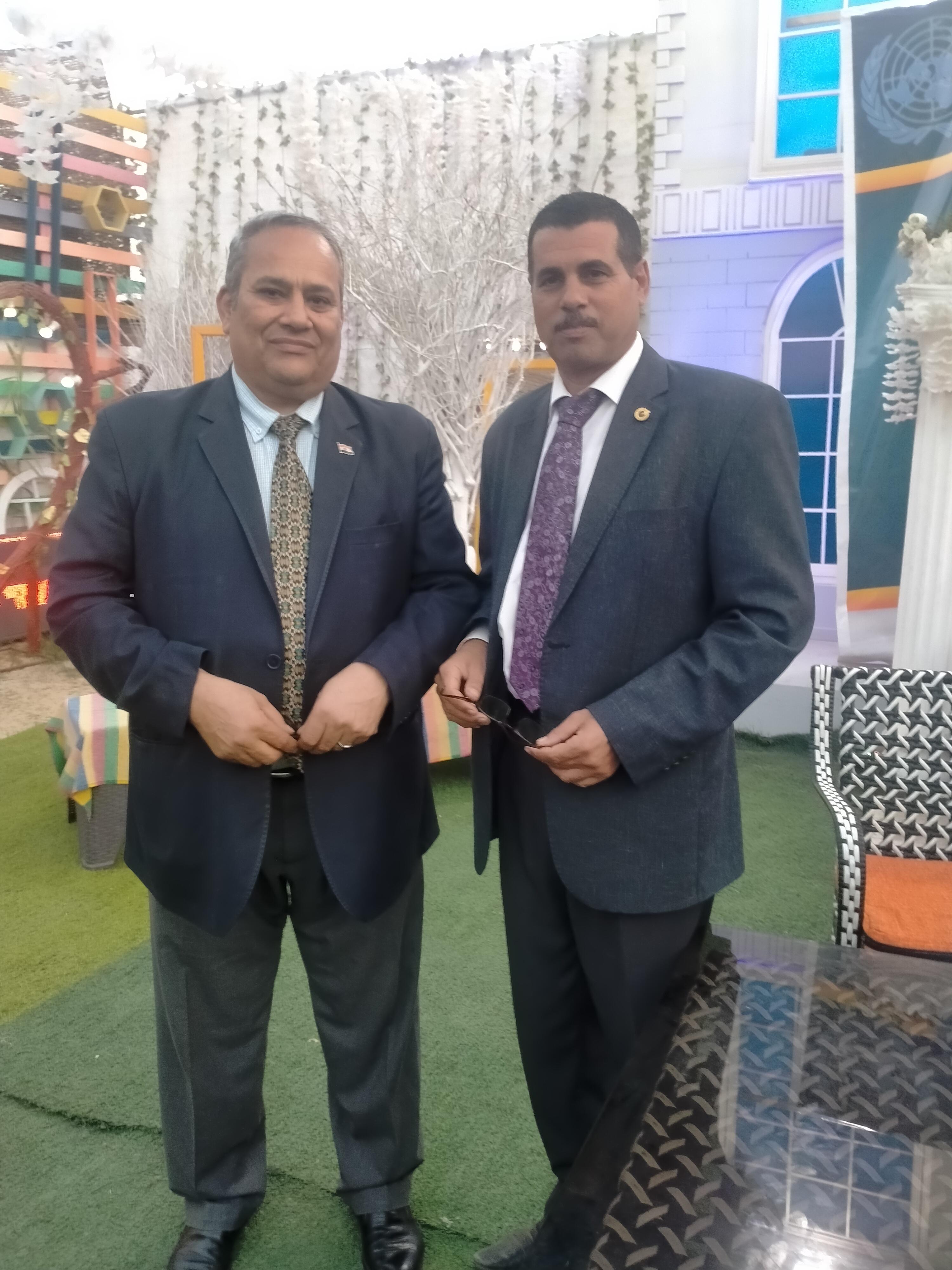 تكريم أسر الشهداء فى احتفال المنظمة المصرية لحقوق الإنسان بالمولد النبوى بكفرالزيات