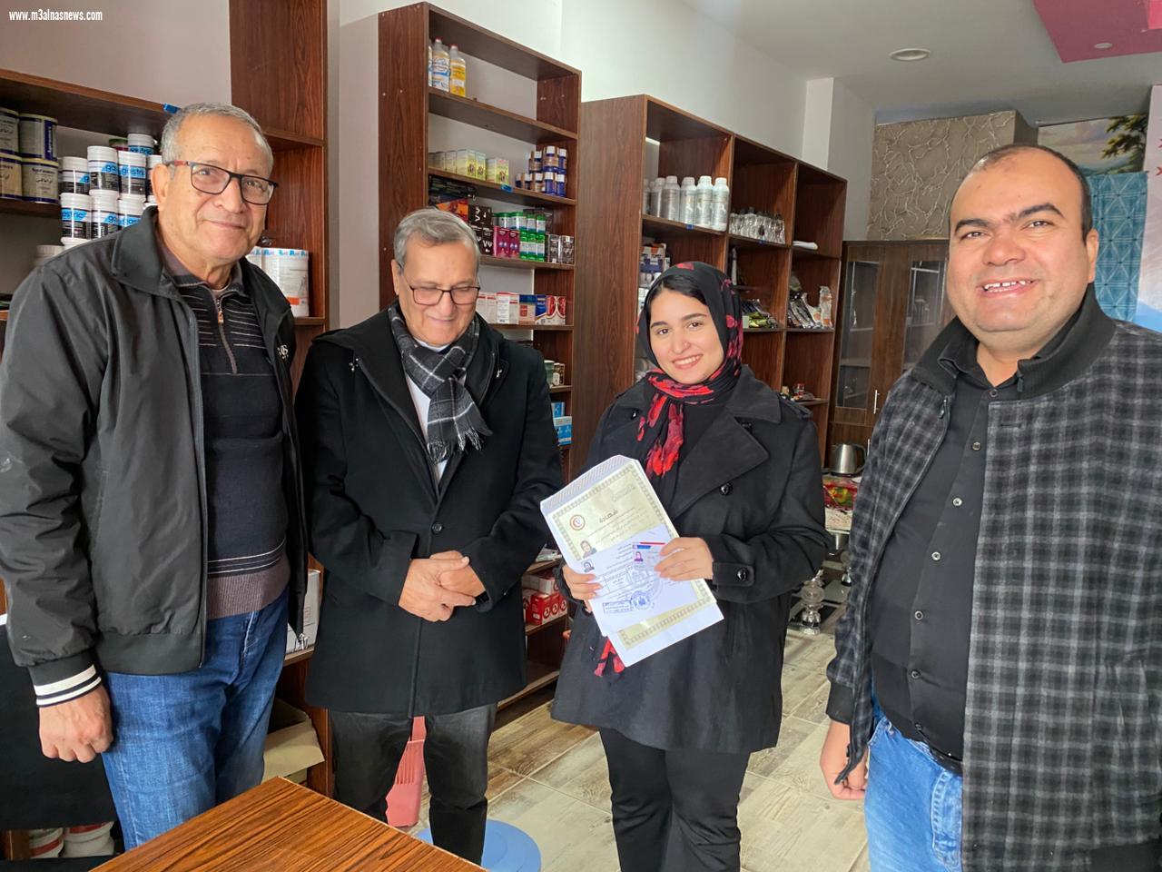 اصغر طبيبة بنقابة البيطرين بكفر الشيخ .. دكتورة ضحي خضر