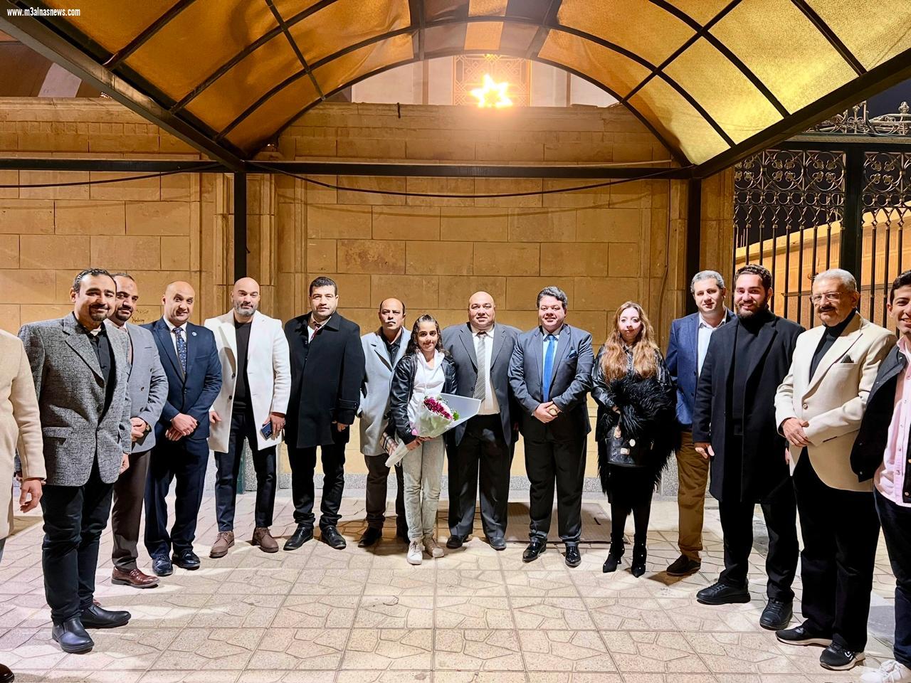 أمين شياخة شيراتون بحزب مستقبل وطن يهنئ البابا تواضروس والأخوة الأقباط بعيد الميلاد المجيد