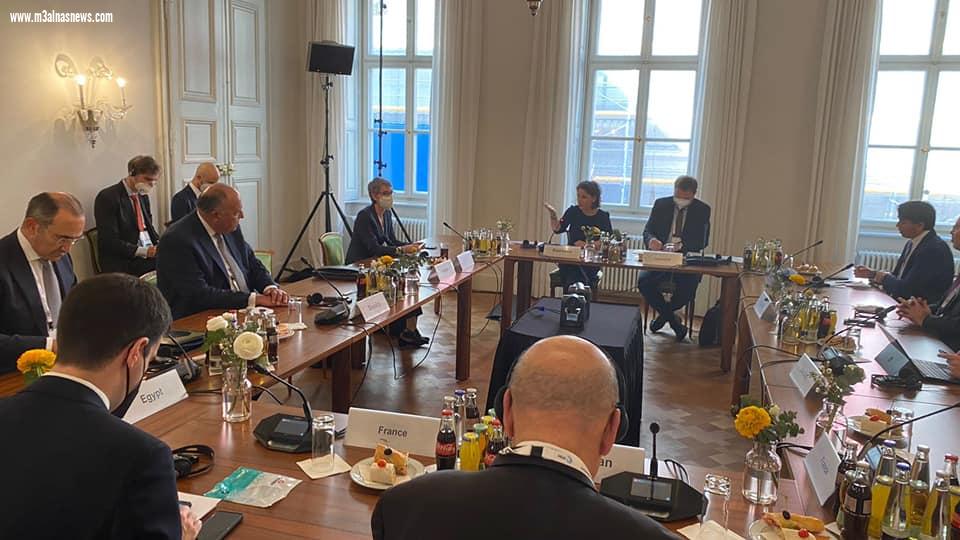وزراء خارجية مصر وفرنسا وألمانيا والأردن يجتمعون حول عملية السلام في الشرق الأوسط