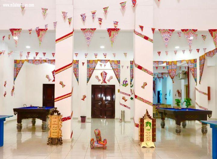 مراكز العزيمة لصندوق مكافحة وعلاج الإدمان تستقبل الشهر الكريم بالزينة الرمضانية