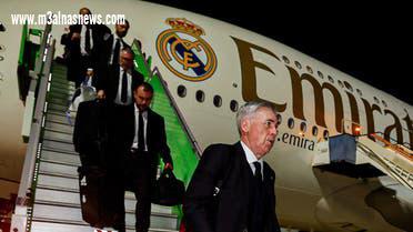 بعثة ريال مدريد تصل الرياض لخوض السوبر الإسباني