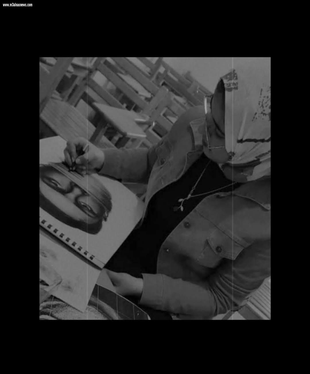 مى سمير العطار ... موهبة شابة تألقت فى فنون الرسم