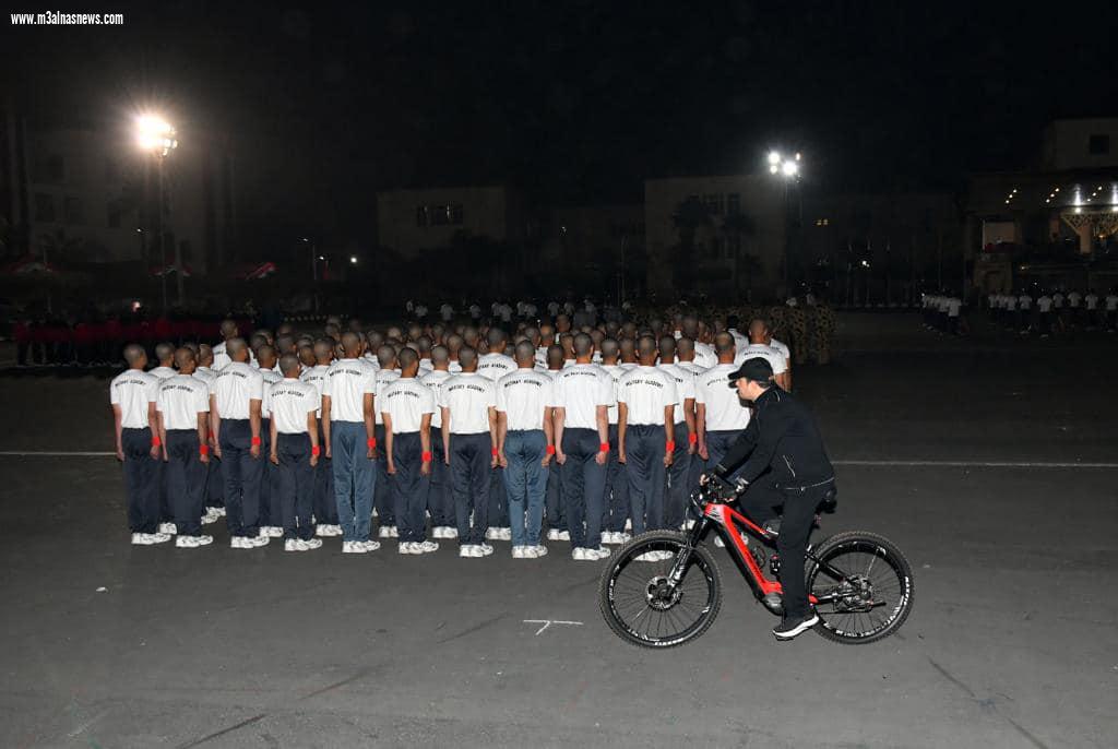 جولة تفقدية فجر اليوم لمقر الكلية الحربية