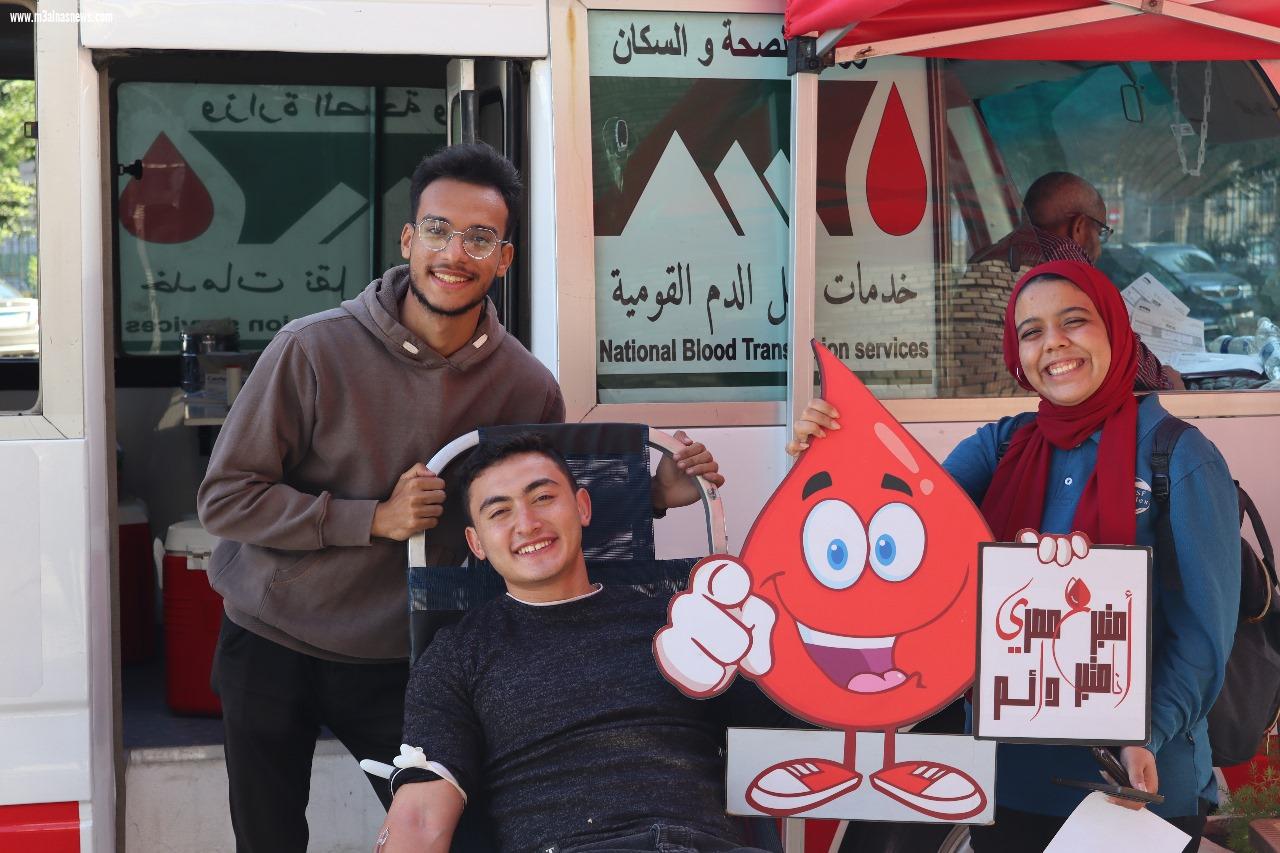 الاتحاد المصري لطلاب صيدلة الإسكندرية يطلق حملة للتبرع بالدم
