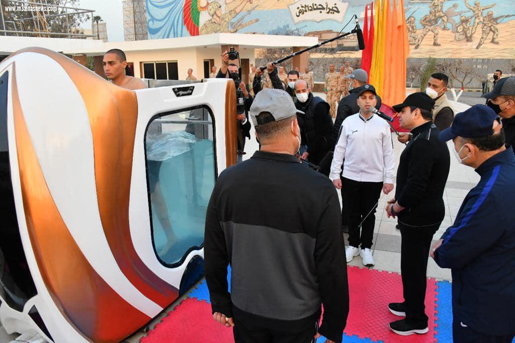 جولة تفقدية فجر اليوم لمقر الكلية الحربية