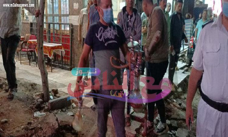 مساعد رئيس حى المطرية يقود حملة مكبرة على المقاهى