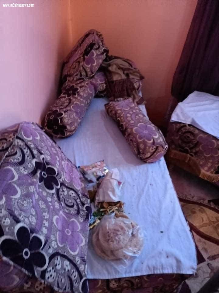 انفراد تفاصيل هامة من أحداث جريمة مقتل شخص بجرجا والقاء القبض علي المتهم وصور حصرية من داخل شقة الجريمه