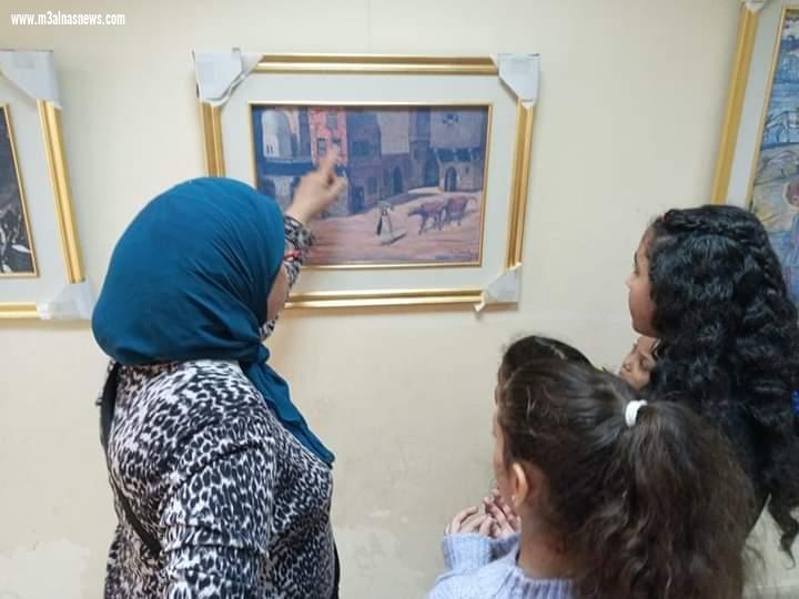 الدورة التجريبية السادسة للفنون البصرية صالون المبدع العربى  الصغير صناعة إبداعية للعام  2024-2023  يصل الى محطة مكتبة المستقبل