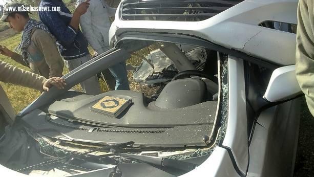 وفاة 5 أشخاص في حادث مروع على طريق كفر الشيخ