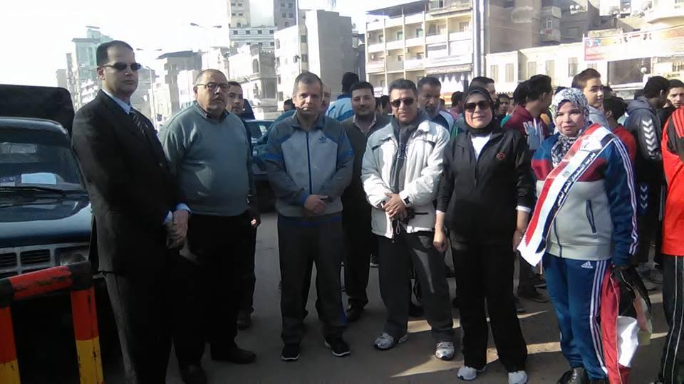 انطلاق ماراثون في المحلة الكبري فى اليوم العالمى للرياضة..