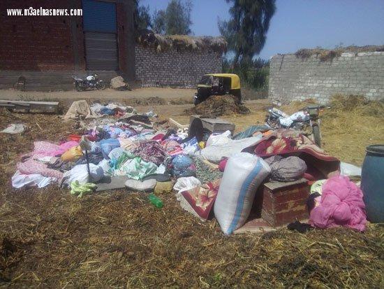 البحث عن الآثار وراء حرائق المنازل بسيدى سالم فى كفر الشيخ.. واللى حضر الجن يصرفه!!