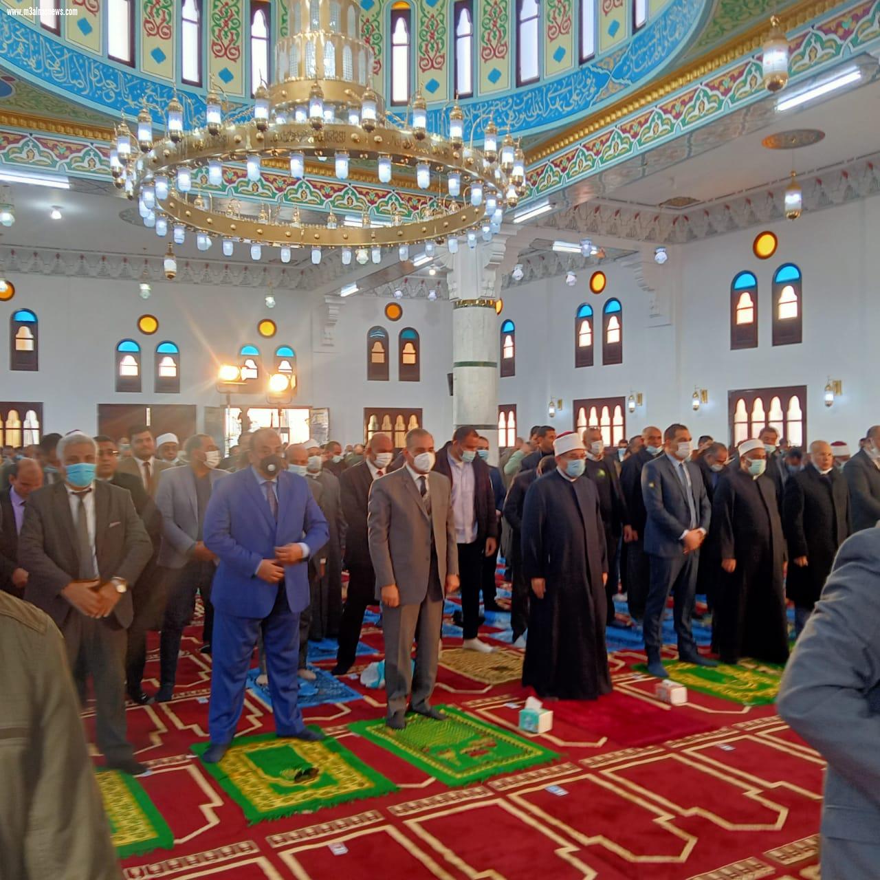 وزير الأوقاف يفتتح  مسجد الأنصاري و5 مساجد بتكلفة 26 مليون و201 ألف جنيه بالجهود الذاتية