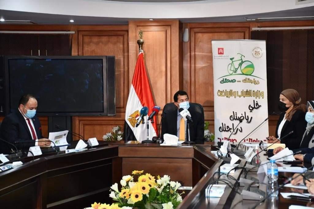 وزير الشباب والرياضة يعلن تفاصيل الدفعة الثانية من المرحلة الثالثة لمبادرة الرئيس.. دراجتك صحتك