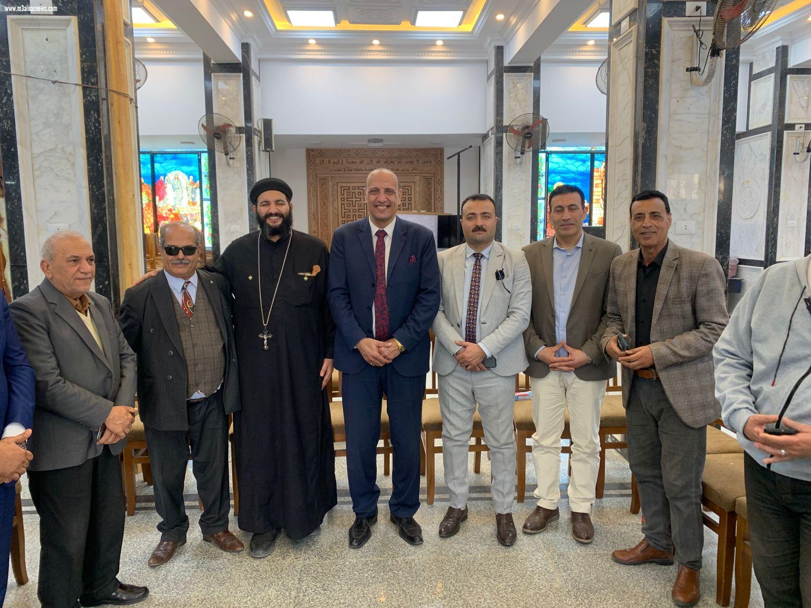 نقيب محامين بيلا بمحافظة كفر الشيخ  يهنئ البابا تواضروس والإخوة الأقباط بعيد القيامه