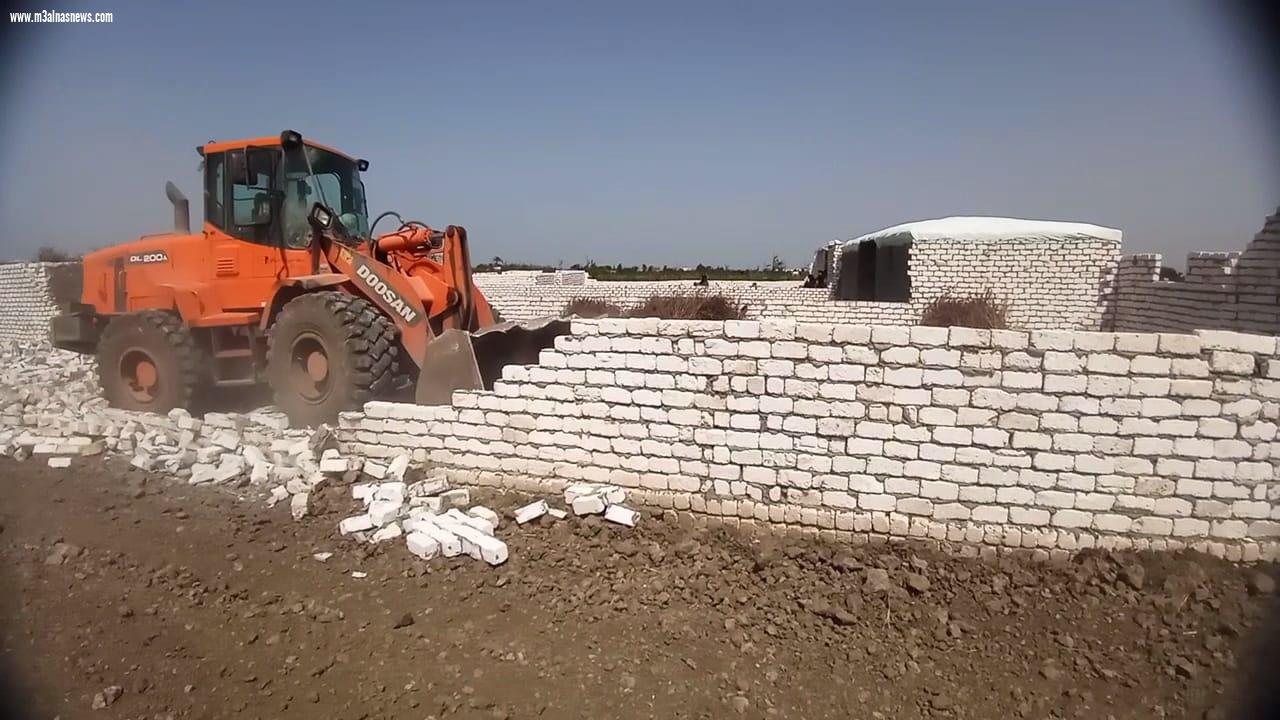 انطلاق الموجة الـ 22 لإزالة التعديات على أملاك الدولة والأراضي الزراعية ومخالفات البناء بمراكز كفر الشيخ 