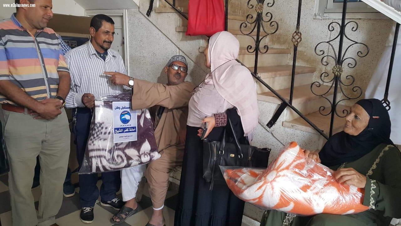 مستقبل وطن بكفرالشيخ يستهدف توفير 5000 بطانية ضمن مبادرة