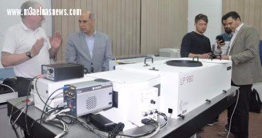 تركيب أحدث جهاز ليزر للتحليل الضوئى فى الشرق الأوسط بكلية العلوم جامعة كفر الشيخ 