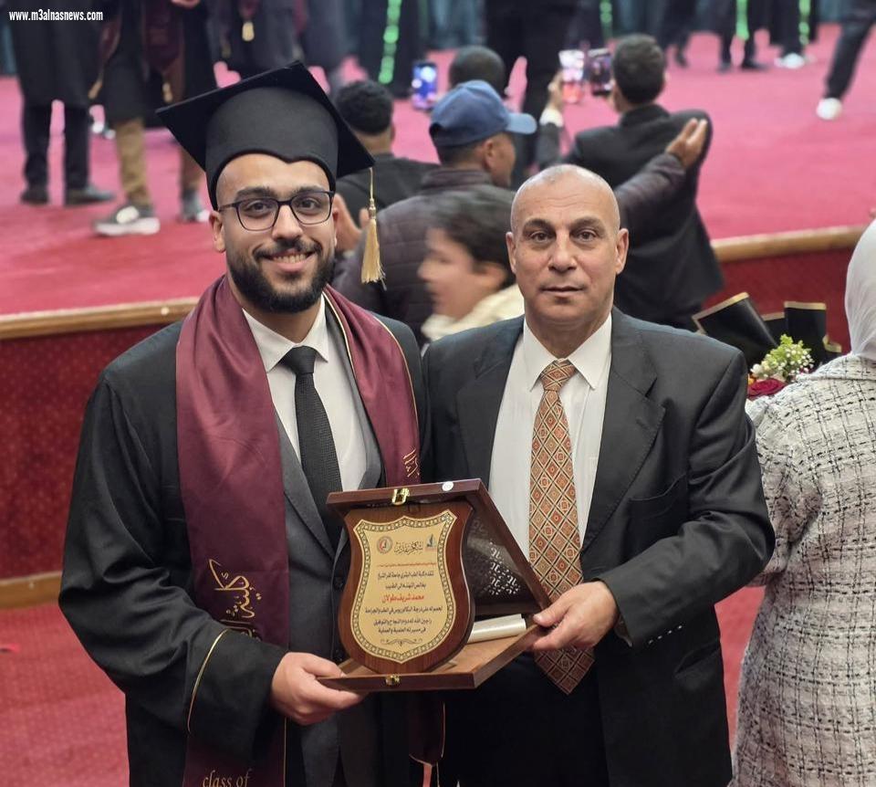 تهنئة الجريدة للمستشار شريف طولان بمناسبة تخرج نجله من كلية الطب