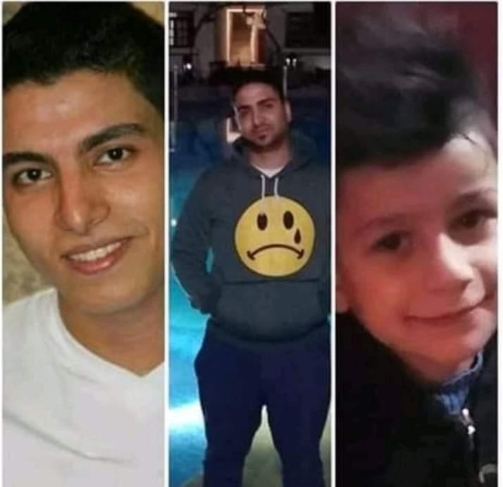 مجزرة دموية تحصد شقيقين وطفلا بالخانكة قليوبية 