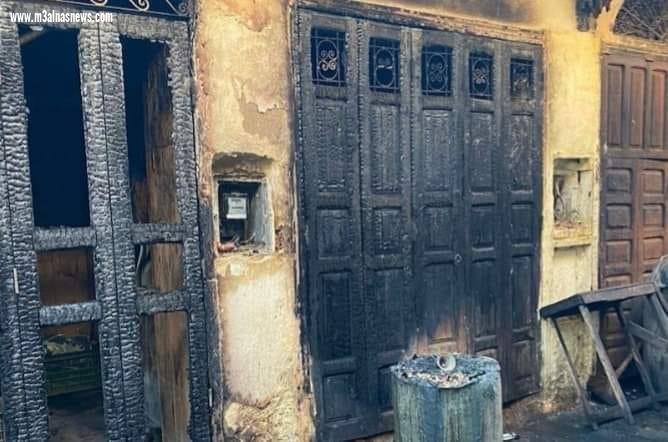 حريق سوق الرصيف بفاس المغربية قبل إطلاق عملية الترميم