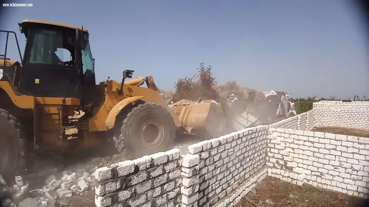 انطلاق الموجة الـ 22 لإزالة التعديات على أملاك الدولة والأراضي الزراعية ومخالفات البناء بمراكز كفر الشيخ 