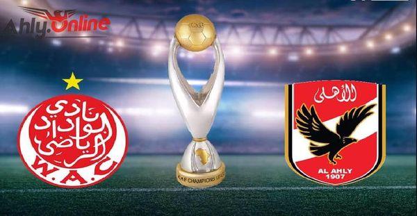 الاهلى يعبر الودادالمغربى بثنائية نظيفة ويستعد لمباراة الاياب