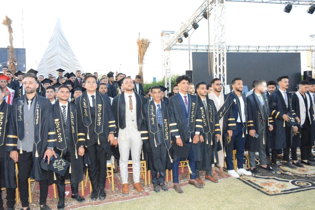 حفل تخرج كلية التربية الرياضية بجامعه اسيوط