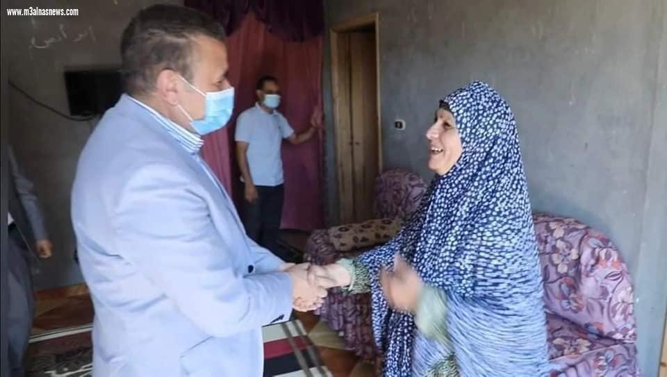 ️محافظ المنوفية يزور أسرة الأشقاء الثلاثة من ذوي الهمم بميت خلف