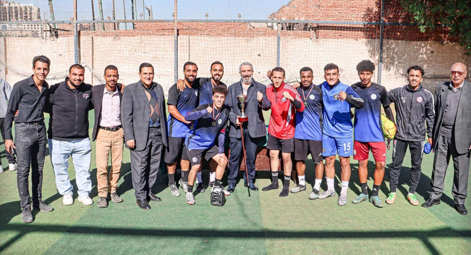 ختام فعاليات دوري كرة القدم الخماسية بأكاديمية طيبة