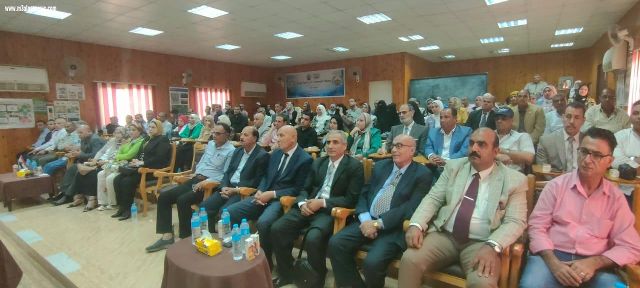 محطة البحوث الزراعية بسخا تحتفل بمرور خمسين عاما على ذكرى انتصارات أكتوبر المجيد